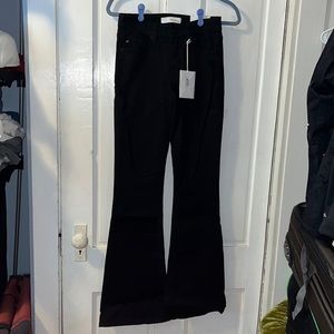 KanCan black flare jeans